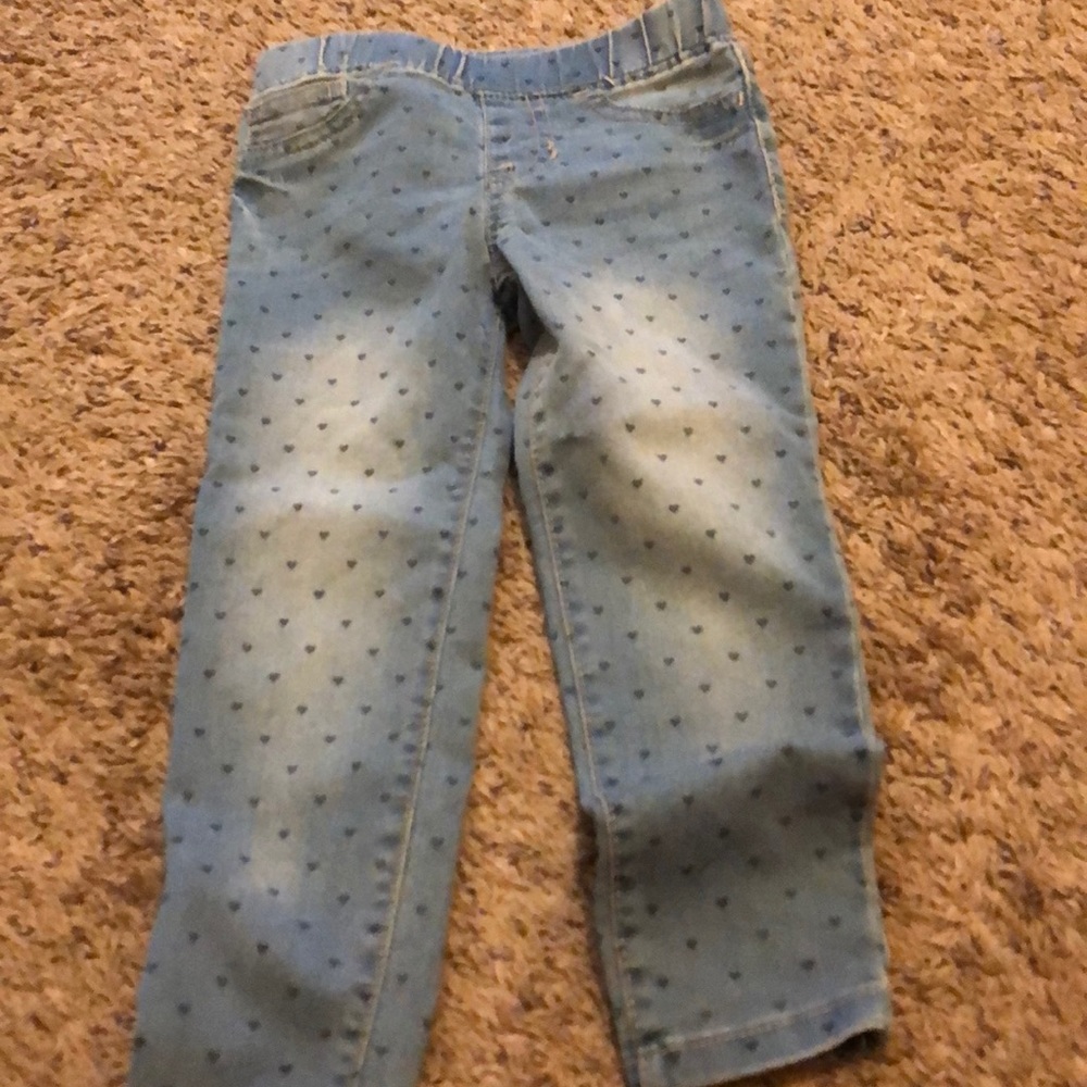Cat and Jack brand new size 4 heart jeans